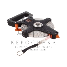 Рулетка геодезическая Sparta, 50 м х 12,5 мм, лента ПВХ, открытый корпус