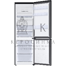Холодильник Samsung RB34C675EBN/EF черный двухкамерный 230/114л морозилка снизу, No Frost