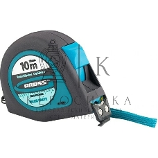 Рулетка Gross 31105 ''ergonomisch'' 10 м x 25 мм магнитный обрезиненный зацеп