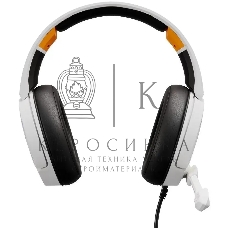 Наушники с микрофоном Оклик HS-L710G белый/черный