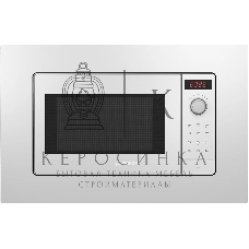 Встраиваемая микроволновая печь Bosch BEL653MW3 белый, 25 л, 800 Вт, переключатели - поворотный механизм/сенсор