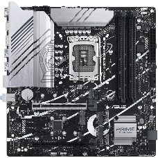 Материнская плата ASUS PRIME Z790M-PLUS, LGA 1700, Intel Z790, 4xDDR5, 4xSATA, 3xM.2, 1xPCIe 4.0 x4, 1xPCIe 5.0 x16, 2xPCIe x1, 1xDP, 1xHDMI, 1x 1Gb LAN, 1xUSB-C 3.2 Gen 2x2, 1xUSB 3.2 Gen 2, 4xUSB 3.2 Gen 1, 2xUSB 2.0, 3x3.5 мм, 7.1, mATX