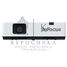 Проектор INFOCUS IN1036 3LCD, 5000 lm, WXGA, 1.371.65:1, 50000:1, (Full 3D), 16W, 2хHDMI 1.4b, VGA in, CompositeIN, 3,5 audio IN, RCAx2 IN, USB-A, VGA out, 3,5 audio OUT, RS232, Mini USB B serv, RJ45, 3,3 кг