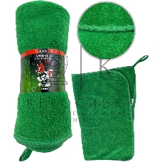 Салфетка LI-SA LS0104 из суперплотной микрофибры для сушки и полировки 40х60 см, плотность 500г/м2 48870