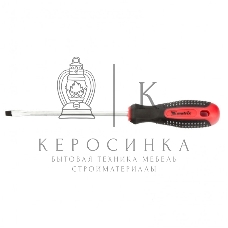 Отвертка Matrix Fusion 11424 SL6,0 х 150 мм, CrV, 3-х компонентная рукоятка 