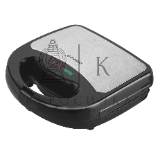 Сэндвичница электрическая Endever Skyline SM-28, черный/стальной, мощность 850 Вт