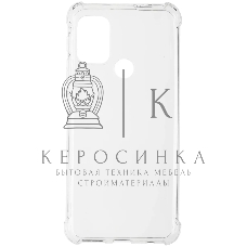 Чехол (клип-кейс) Brosco, для Motorola Moto G20, прозрачный moto-g20-hard-tpu-transparent