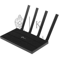 Роутер TP-Link AX1500 Dual-Band Wi-Fi 6 RouterSPEED: 300 Mbps at 2.4 GHz + 1201Mbps at 5 GHzSPEC: 4× Antennas, 1GHz Dual Core CPU, 1× Gigabit WAN Port + 3× Gigabit LAN Ports, 1024-QAM, OFDMAFEATURE: Tether App, WPA3, Access Point Mode, IPv6 Supported, IPT