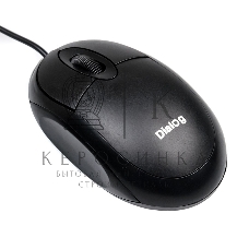 Мышь проводная Dialog Comfort MOC-10U черный, 1200 dpi, USB, кнопки - 3