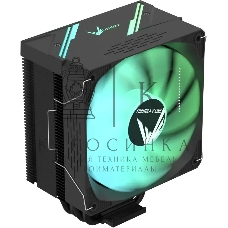 Устройство охлаждения(кулер) Formula Ice Burg ARGb Soc-AM5/AM4/1200/1700/1851 черный 4-pin 17-34dB Al+Cu 170W 552gr Ret (ICE BURG ARPW 4P BK)