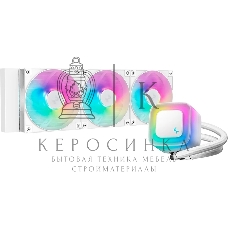 Система жидкостного охлаждения Deepcool LE360 WH V2 ARGb белый 120мм алюминий+медь 2100rpm 31.6db 4-pin 300W