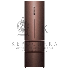 Холодильник Haier A4F739CLBGU1 коричневый трехкамерный 286/103л морозилка снизу, No Frost