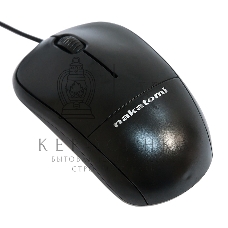 Мышь проводная Nakatomi MON-05U черный, 1000 dpi, USB, кнопки - 3
