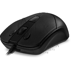 Мышь проводная SVEN RX-100 черный, 4000 dpi, USB, кнопки - 6