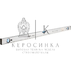 Уровень RGK U3150 пузырьковый 3глаз. магнит. серебристый/черный (752114)