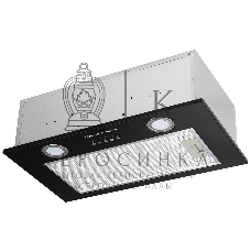 Вытяжка встраиваемая Zigmund & Shtain K 018.5 B черный, 50 см, 660 куб. м/ч, 58.6 дБ