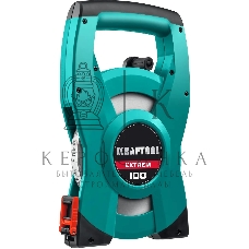 Геодезическая стальная мерная лента KRAFTOOL EXTREM, 100 м