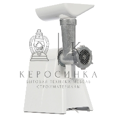 Мясорубка электрическая Мастерица КЭМ-02 белый, 600 Вт, 0.67 кг/мин, защита от перегрузки, насадки - 4