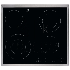 Электрическая варочная панель Electrolux EHF6342XOK Hi-Light, независимая, черный