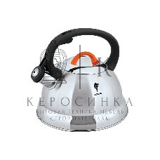 Чайник для плиты LEONORD Freundlich-3001QS из нержавеющей стали со свистком, 2,3л (в уп. 6 шт)