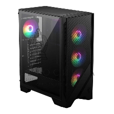 Компьютерный корпус MSI MAG FORGE 120A Mid-Tower, ATX, 2xUSB 3.2, Audio I/O, 6x120мм autoRGb Fan PWM RGb PWM Control Board, Tempered Glass Window