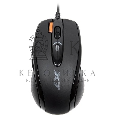 Мышь проводная A4Tech X-718BK черный, 3000 dpi, USB, кнопки - 7