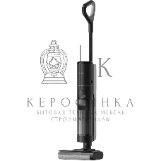 Пылесос вертикальный моющий Dreame Wet and Dry Vacuum H12S черный, питание от аккумулятора, 300 Вт, уборка влажная/сухая, пылесборник 0.7 л, работа от АКБ max 35 мин