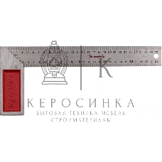 Угольник Matrix стальной, градуировка, 300 мм
