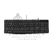 Клавиатура проводная Genius KB-117S Copilot бесшумная/шоколадные клавиши/USB/кабель 1.5м/черный (31300017402)