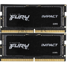 Оперативная память Kingston Fury Impact, DDR5, 64GB (2x32GB), 4800MHz, CL38, SO-DIMM