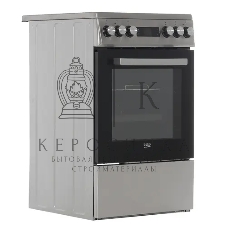 Плита электрическая Beko FSM57300GX черный, конфорок 4 шт, духовка 55 л, 50 см x 85 см x 60 см