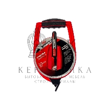 Рулетка геодезическая Matrix 30 м х 12,5 мм, металлическая лента, закрытый корпус