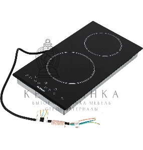 Варочная панель Hyundai HHE 3210 BG черный