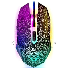 Мышь проводная Defender Shock GM-110L черный, 3200 dpi, USB, кнопки - 6