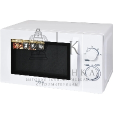 Микроволновая печь Hyundai HYM-M2059 белый, 20 л, 700 Вт, переключатели - поворотный механизм