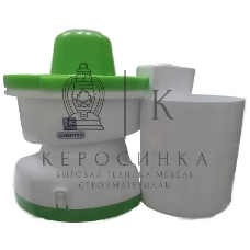 Соковыжималка Нептун КАЖИ.332215.001-08 бело-салатовый, центробежная, 320 Вт, механическое