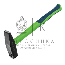 Молоток слесарный Сибртех 400 г, фибергласовая обрезиненная рукоятка