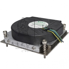 Кулер серверный Ablecom ACL-S10010 серебристый, 80 мм, алюминий/медь, 5000 об/мин, 47.5 дБ, 4 pin, 175 Вт, 27.6 мм