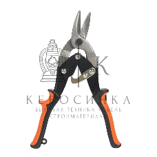 Ножницы по металлу PATRIOT ASP-250R, правый рез, CRV, двухкомпонентные рукоятки, 250мм