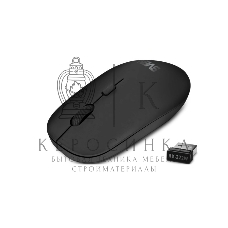 Мышь беспроводная SVEN RX-222W черный, 1800 dpi, радиоканал, Bluetooth, USB, кнопки - 4