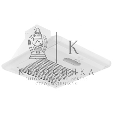 Вытяжка каминная Elikor Сатурн 50П-180-В1Л белый, 49 см, 180 куб. м/ч, 48 дБ