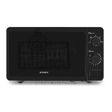 Микроволновая печь Hyundai HYM-M2010 черный, 20 л, 700 Вт, переключатели - поворотный механизм