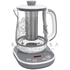 Чайник электрический Tefal BJ551B10 1.5 л, 1430 Вт, белый/серый