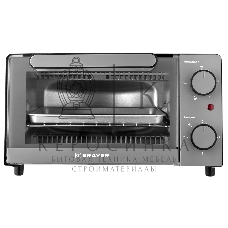 Мини-печь BRAYER BR2600 1200 Вт, 9 л, серебристый