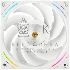 Кулер для корпуса Thermalright TL-K12RW Reverse (120x120x25mm, 4-pin PWM, ARGB, 69CFM, 27dBA, 2150RPM, White)