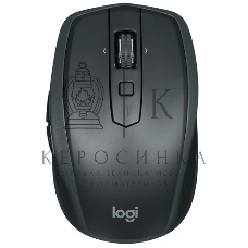 Мышь беспроводная Logitech MX Anywhere 2S графитовый, 4000 dpi, радиоканал, Bluetooth, USB, кнопки - 6