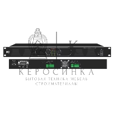 Усилитель T-2120DSA ITC, Two Channel Class-D Amp, 2х120W, 100V/4Ohm,1U height, with volume control in front panel,without 24VDC