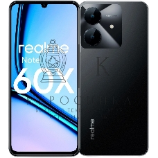 Смартфон Realme Note 60х, 4/128Gb, черный