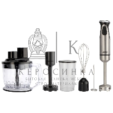 Блендер погружной JVC JK-HB5140 1500 Вт, серебристый/черный