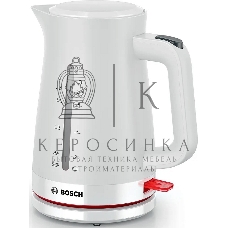 Чайник Bosch TWK3M121 1,7 л, 2400 Вт, белый